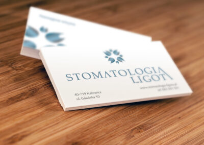 Wizytówki – Stomatologia Ligota